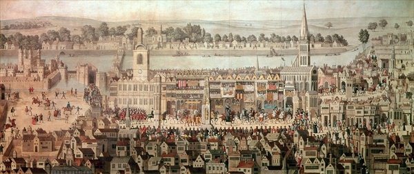 El gran incendio de Londres. Fuente: internet.